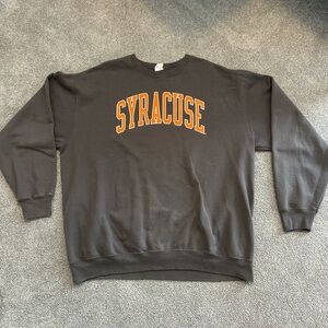 Hanes Gray Crewneck Sweater with Classic Style